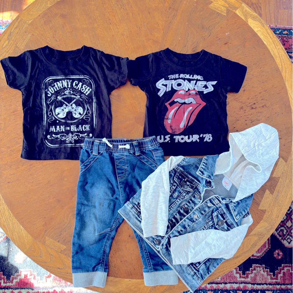 😎Rock ‘n Roll Baby Outfit Bundle🤘🏼
